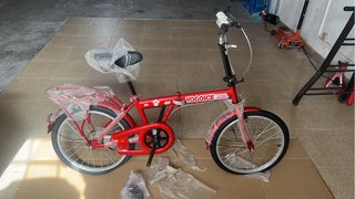Bicicleta plegable roja YOGOICE “nueva”