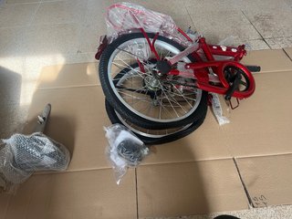Bicicleta plegable roja YOGOICE “nueva”