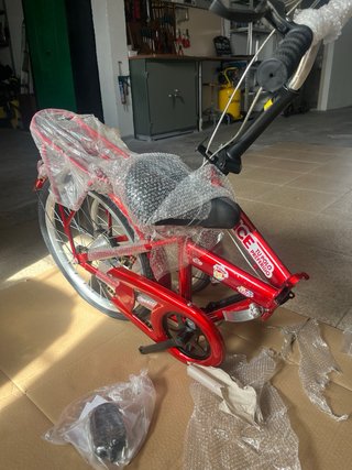 Bicicleta plegable roja YOGOICE “nueva”