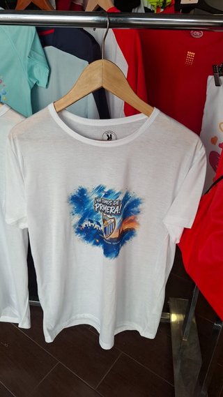 Camiseta ¡Ya Somos de Primera! Málaga CF