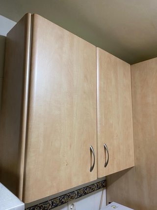Armario Cocina Alto 2 Puertas Madera
