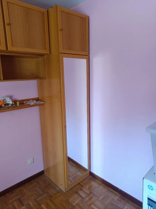 Conjunto armario juvenil madera