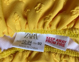 Bañador Zara bebé 12-24 meses