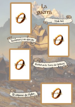 Álbum Cromos El Señor de los Anillos LOTR
