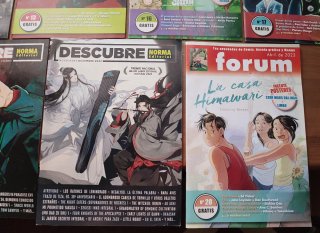 Pack completo revistas novedades anime/manga