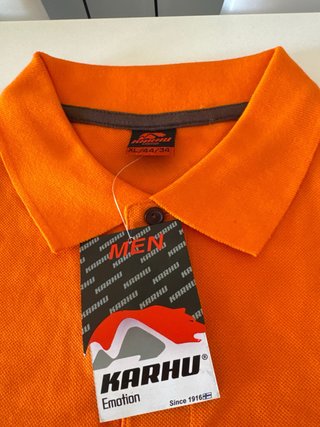 Polo Karhu Naranja Hombre