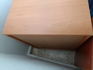 Cómoda de madera 4 cajones