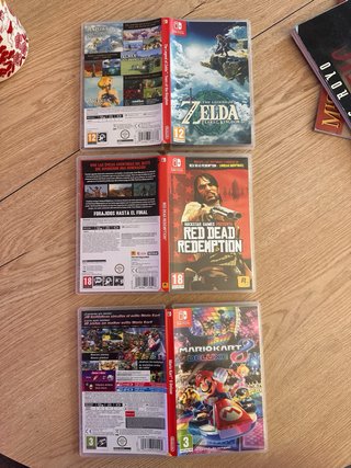 Giochi Nintendo Switch: Zelda, Mario Kart, RDR