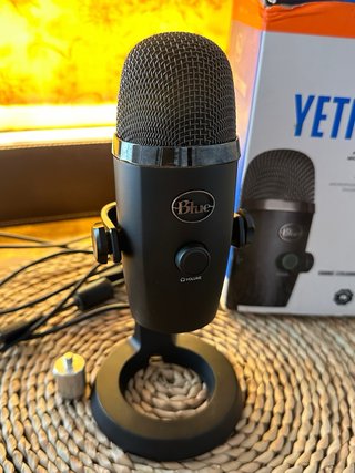 Micrófono Blue Yeti Nano USB Negro