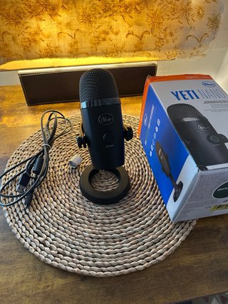 Micrófono Blue Yeti Nano USB Negro