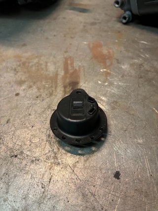 Claxon Moto 6V Negro