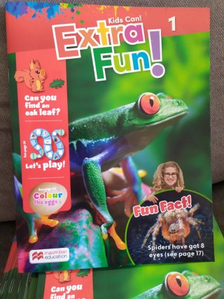 Libros de inglés - Kids Can! Extra Fun! 1