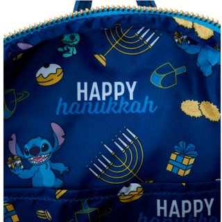 Mini Mochila Stitch y Scrump Loungefly Hanukkah