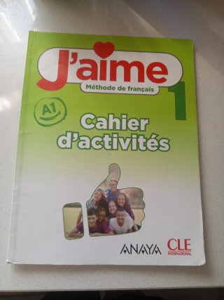 J'aime 1 - Cahier d'activités A1