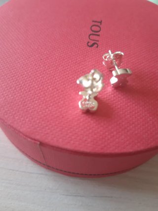 Pendientes Tous Osito Plata