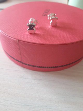 Pendientes Tous Osito Plata