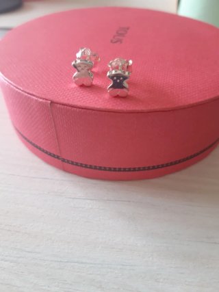 Pendientes Tous Osito Plata