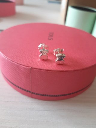 Pendientes Tous Osito Plata