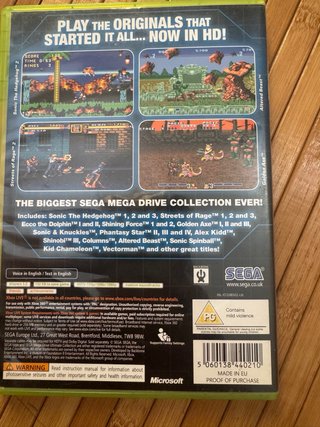 Collezione Ultimate Mega Drive per Xbox 360