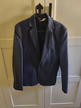 Americana niño azul
