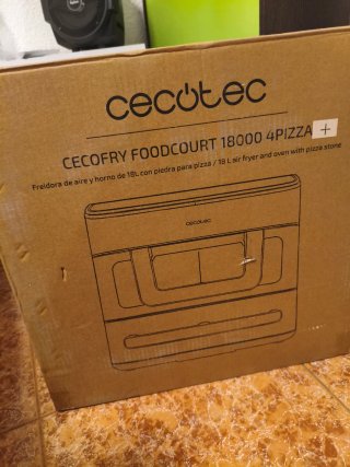 Cecotec Cecofry Foodcourt 18000 4Pizza+