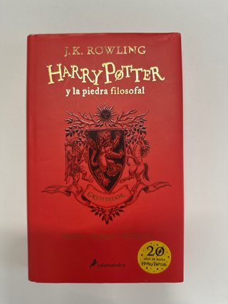 Libro Harry Potter y la piedra filosofal
