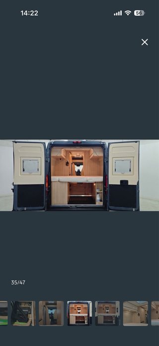 Furgoneta camper Giottivan 60T 2023