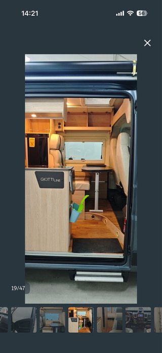 Furgoneta camper Giottivan 60T 2023