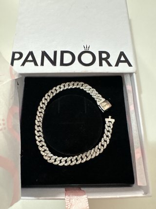 Pulsera Pandora Plata con Circonitas