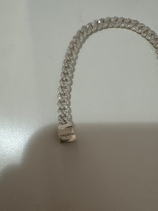 Pulsera Pandora Plata con Circonitas