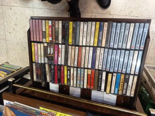 Cassettes, casetes, k7, cintas de audio.