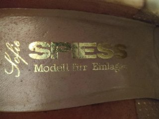 Zapatos de piel mujer beige/marrón