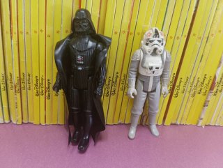 Lote Figuras Star Wars Darth Vader y Piloto