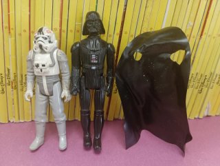 Lote Figuras Star Wars Darth Vader y Piloto