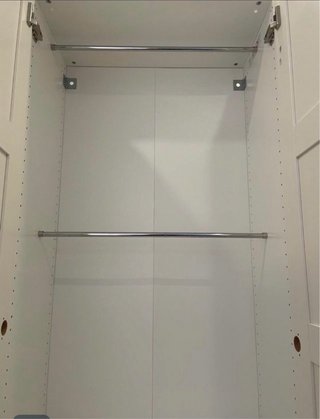 Armario Blanco IKEA 75x38x200
