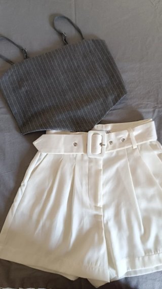 Lote Ropa Mujer: Tops y Pantalones Bershka /new yo