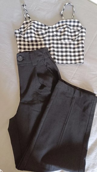 Lote Ropa Mujer: Tops y Pantalones Bershka /new yo