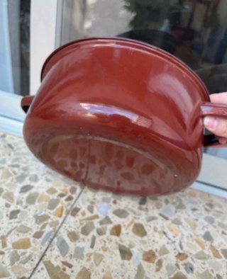 Olla de cocina marrón