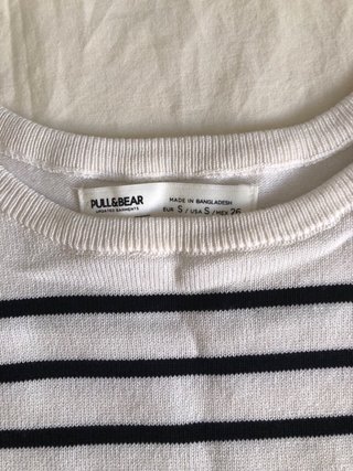 Top rayas Pull and Bear XS
