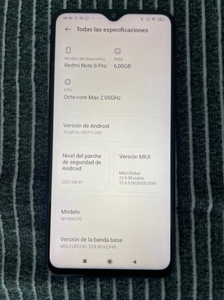 Xiaomi Redmi Note 8 Pro Azul