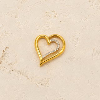 Colgante Corazón Oro 18kl MAL-TRA2366