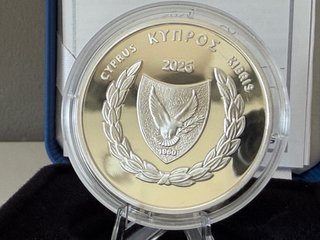 5€ Chipre 2026 Presidencia UE. 28gr PLATA
