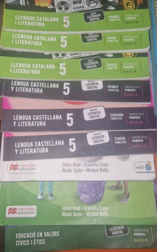 Llibres Maristes 5° primaria