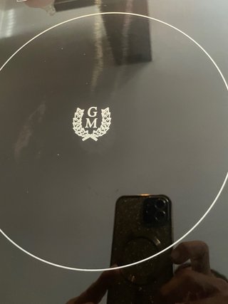 Placa vitrocerámica eléctrica 1 fuego