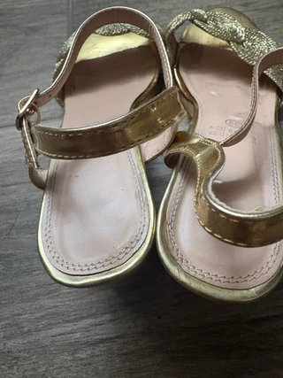 Sandalias tacón Marypaz doradas
