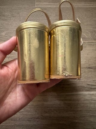 Sandalias tacón Marypaz doradas