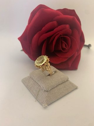 Anillo con piedra de Oro 18kl  MAL-TRA1656
