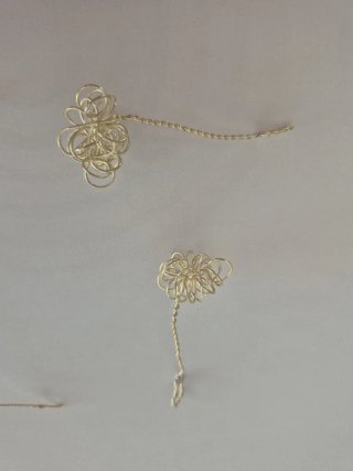 Horquilla pelo adornos con piedras swarosky plata