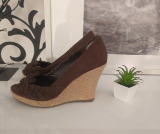 Cuñas Marypaz Marrones Talla 39