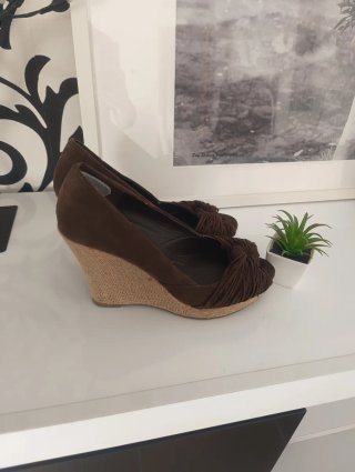 Cuñas Marypaz Marrones Talla 39